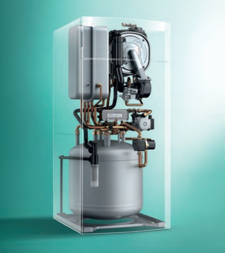 Poza Centrala termica pe gaz in condensare VAILLANT ecoCOMPACT VSC 266/4-5, 25 kw, boiler incorporat