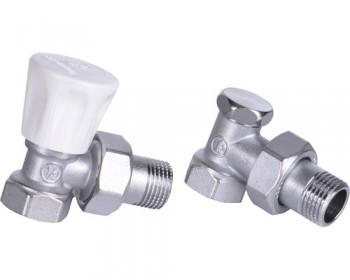 Poza produs Kit robinet tur + robinet retur 1/2 Giacomini