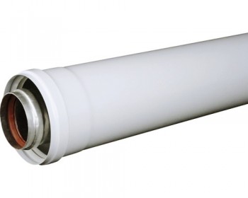 Tubulatura de evacuare, Extensie 60/100 mm, l = 0.50 m, Al/metal, conventionala - RoInstalatii.Ro