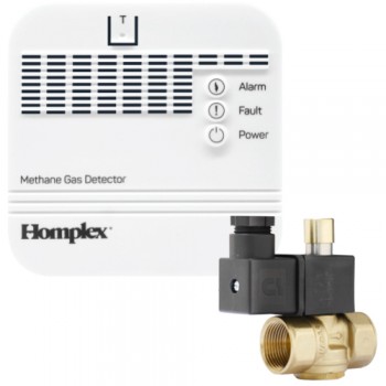 Detectoare de gaz, Kit detector gaz cu electrovana HD300 3/4 - RoInstalatii.Ro