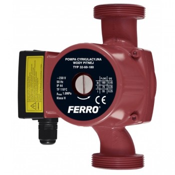 Pompe de circulatie, Pompa de recirculare FERRO 32-60/180 - RoInstalatii.Ro