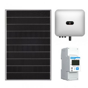 Kituri panouri fotovoltaice, Pachet panouri fotovoltaice VIESSMANN Vitovolt 300 M400 WE monocristalin 3 kWp,  8 panouri, contor monofazat Huawei DDSU666/5, prindere tigla - RoInstalatii.Ro