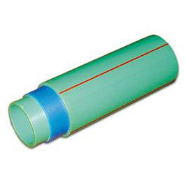 Teava PPR verde cu fibra compozita PN20 / 40x5.5 mm, 4 ml [1] - RoInstalatii.Ro