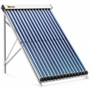 Panouri solare presurizate, Colector solar 10 tuburi vidate heat pipe INSTALSOL, cu rama, suport pentru acoperis si terasa - RoInstalatii.Ro
