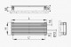 Element Calorifer ARPA 12 Orizontal, alb, l=520mm [4] - RoInstalatii.Ro