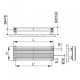 Element Calorifer ARPA 12/2 Orizontal, alb, l=650mm [4] - RoInstalatii.Ro