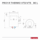 Boiler termoelectric Ariston PRO 1 R 80 VTD 1.8K