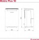 Aparat aer conditionat portabil ARISTON MOBIS PLUS 10, 10000 BTU [4] - RoInstalatii.Ro